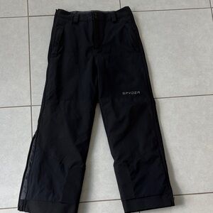 Spyder Black Ski Snow pants for teenagers or women